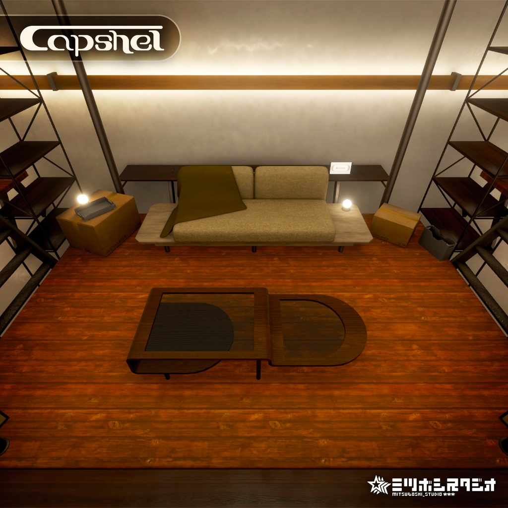【1/1 Release!】Capshel【VRChat想定ワールド】