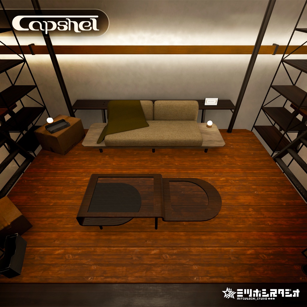 【50%OFF ReleaseSale!】Capshel【VRChat想定ワールド】