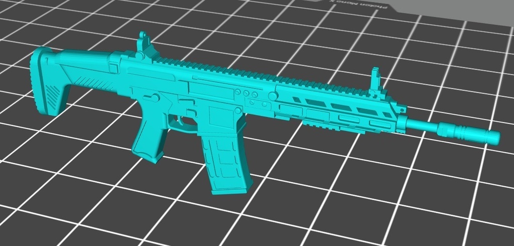 20式小銃(STLデータ)3Dプリンター出力用