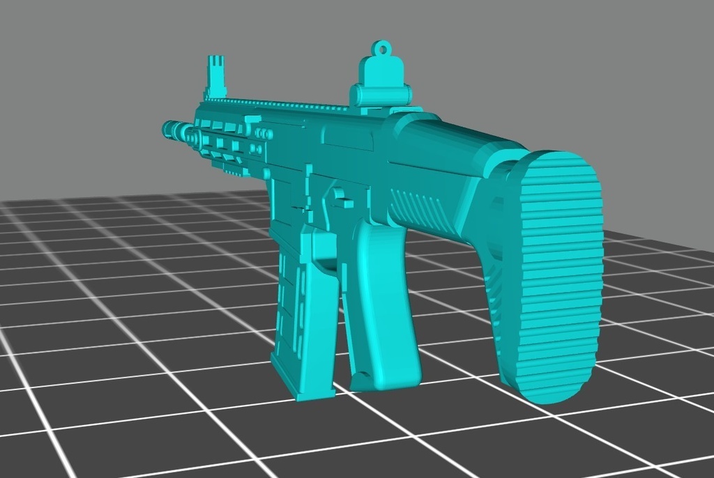 20式小銃(STLデータ)3Dプリンター出力用