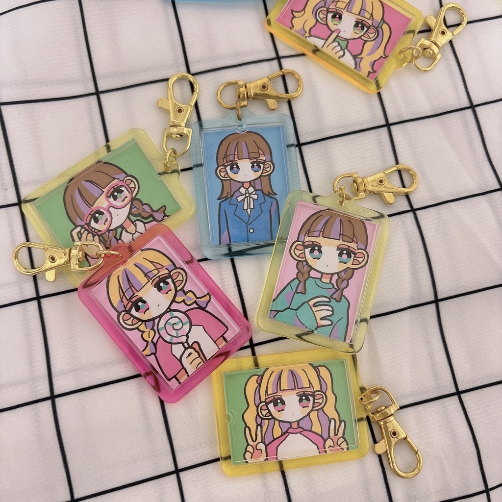 ミニ原画キーホルダー（ランダム）