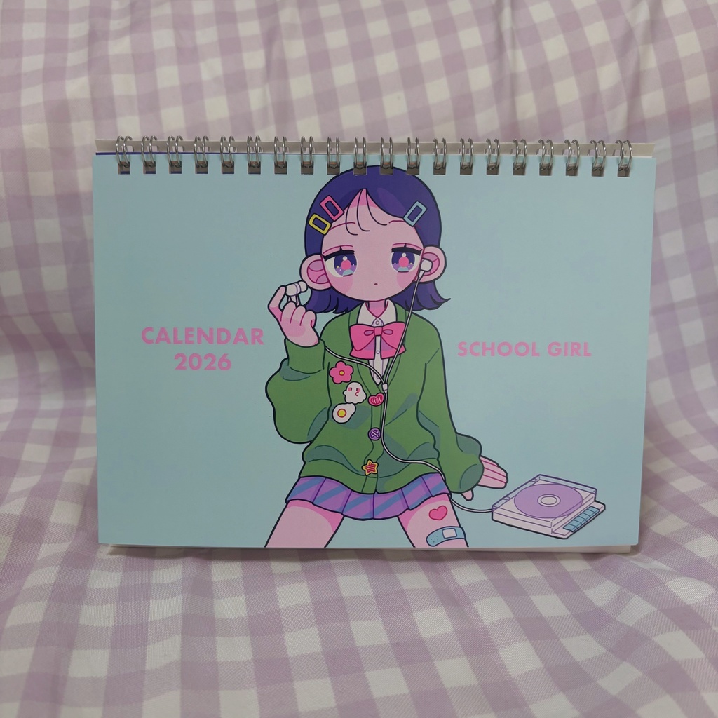 SCHOOL GIRL（2026年カレンダー）