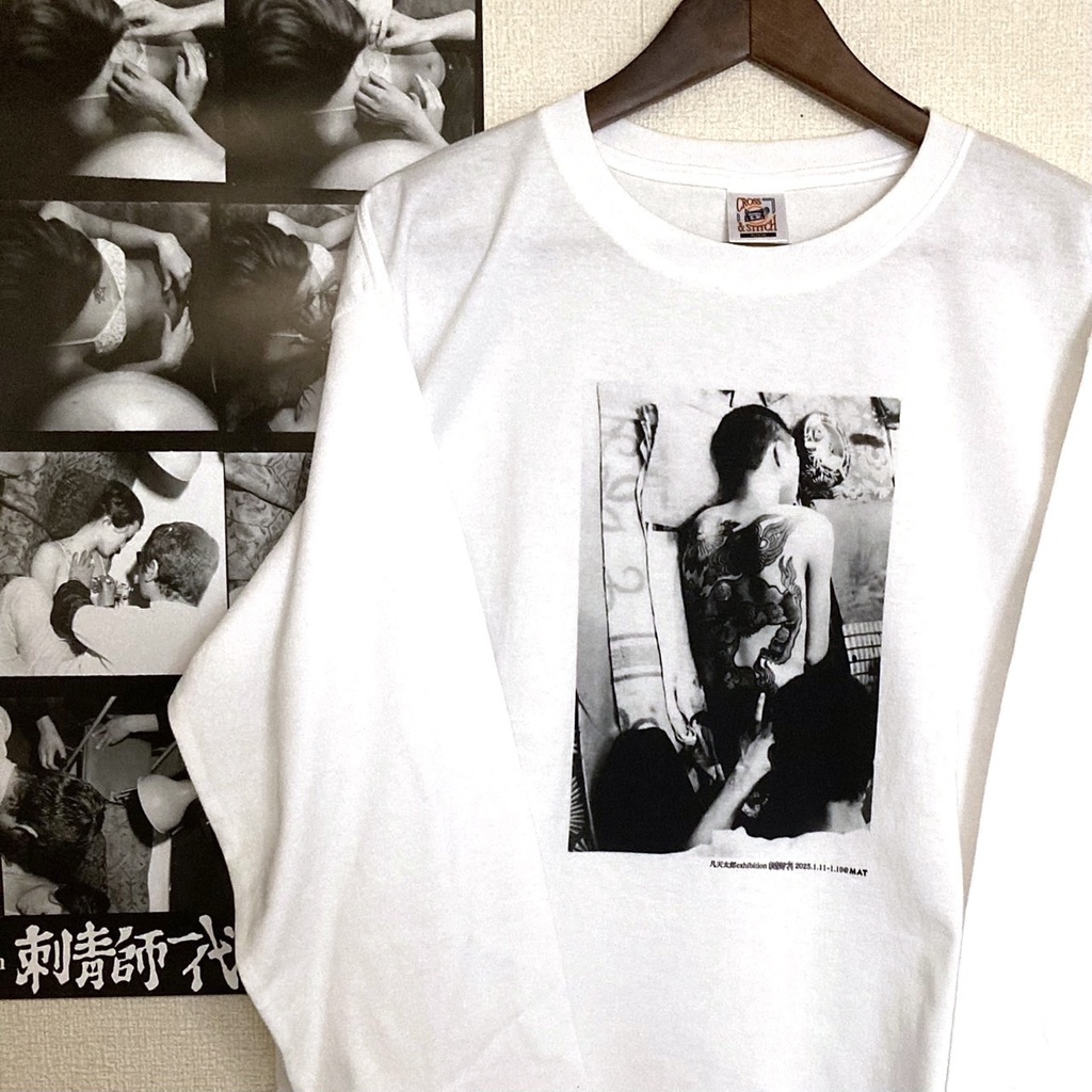 【SALE 3/28まで】4500円→3000円　「獅子」刺青師一代ロングスリーブTシャツ