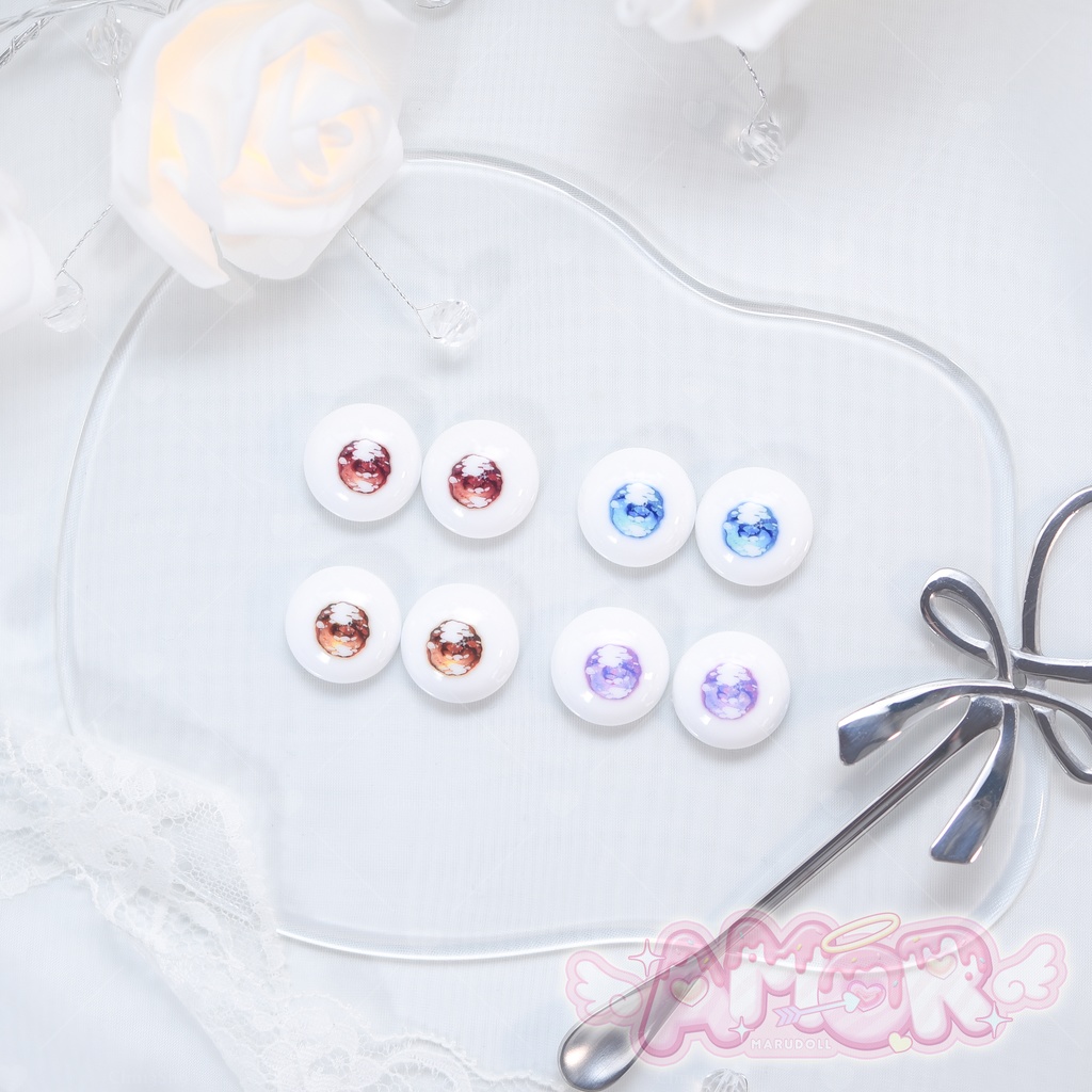 【B品】꒰ Aqua Eyes ꒱20mmデカールアイ