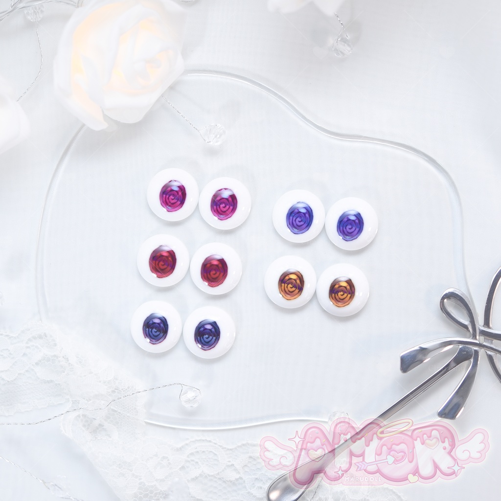 【B品】꒰ Paranoid Eyes ꒱20mmデカールアイ