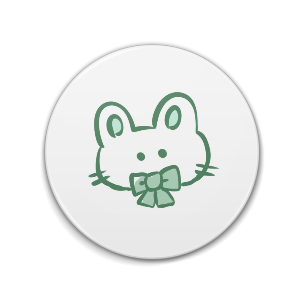 せなうさ缶バッジ(MINT)