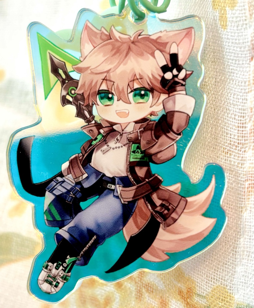 【EternalReturn】鈴付きオーロラキーホルダー -フェリックス-