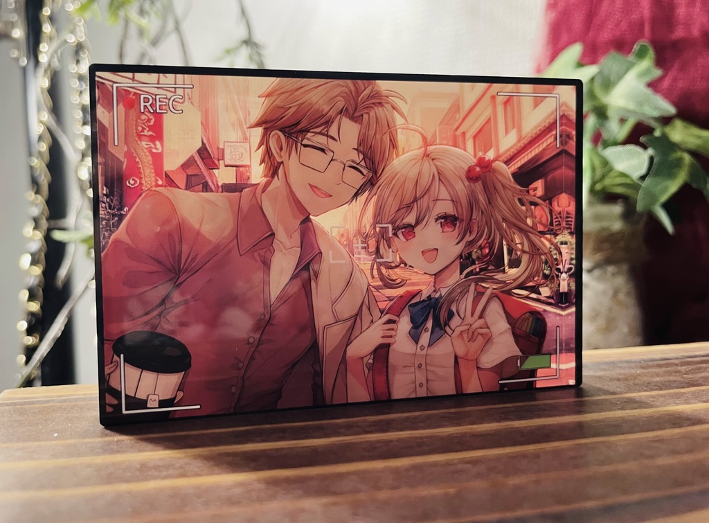 【EternalReturn】アクリルブロック(A)-彰一＆亞鶴子-