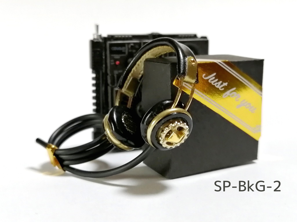 ミニチュアヘッドホン 2 【ドール用小物】