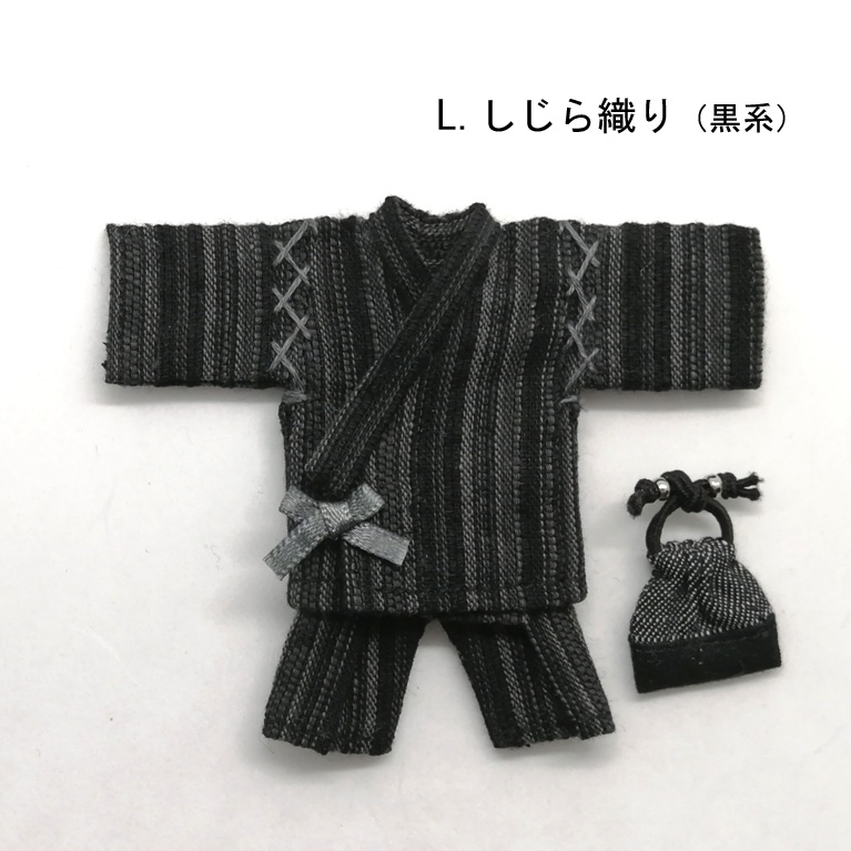 L甚平+巾着セット(オビツ11サイズ)