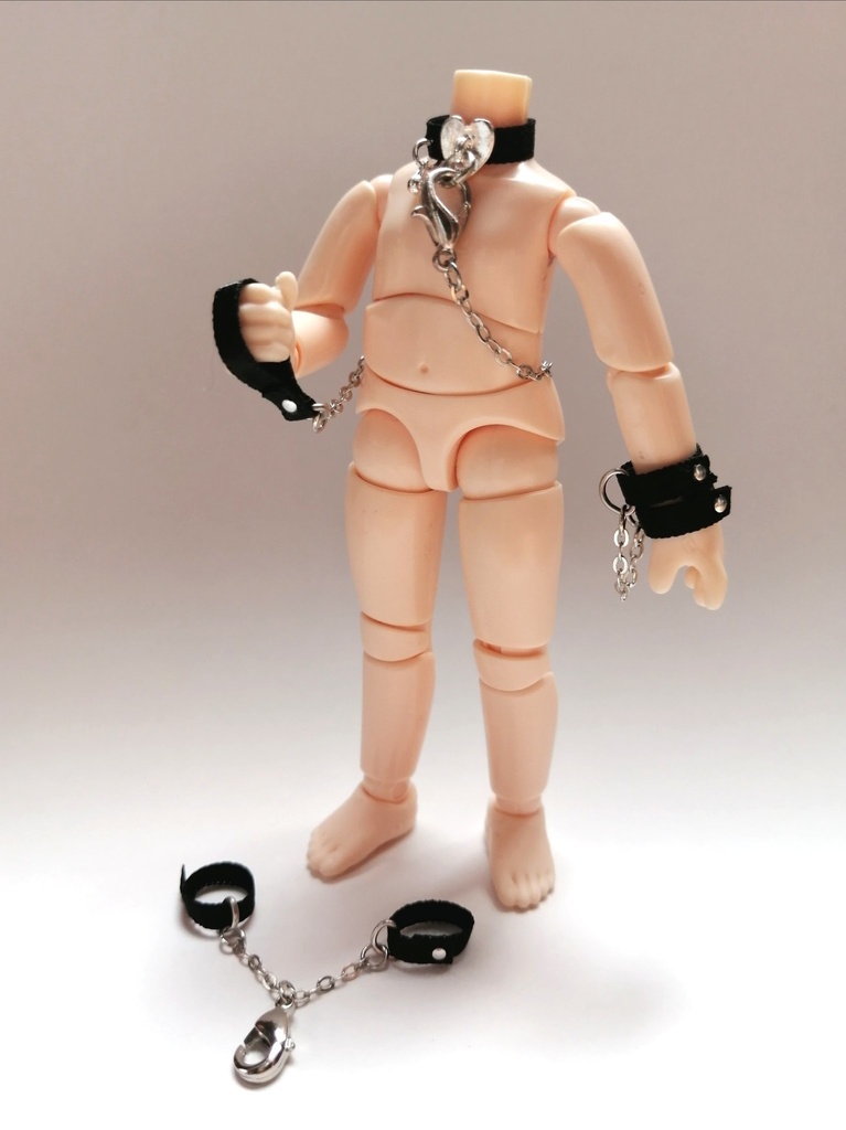 サテンリボンチョーカー(首輪風)□スクエア型トップver 全種再販