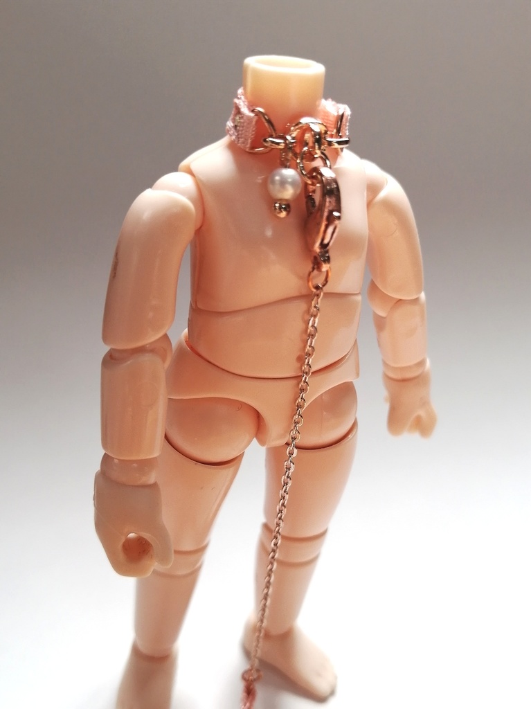 サテンリボンチョーカー(首輪風)∞チェーン型トップver 全種再販