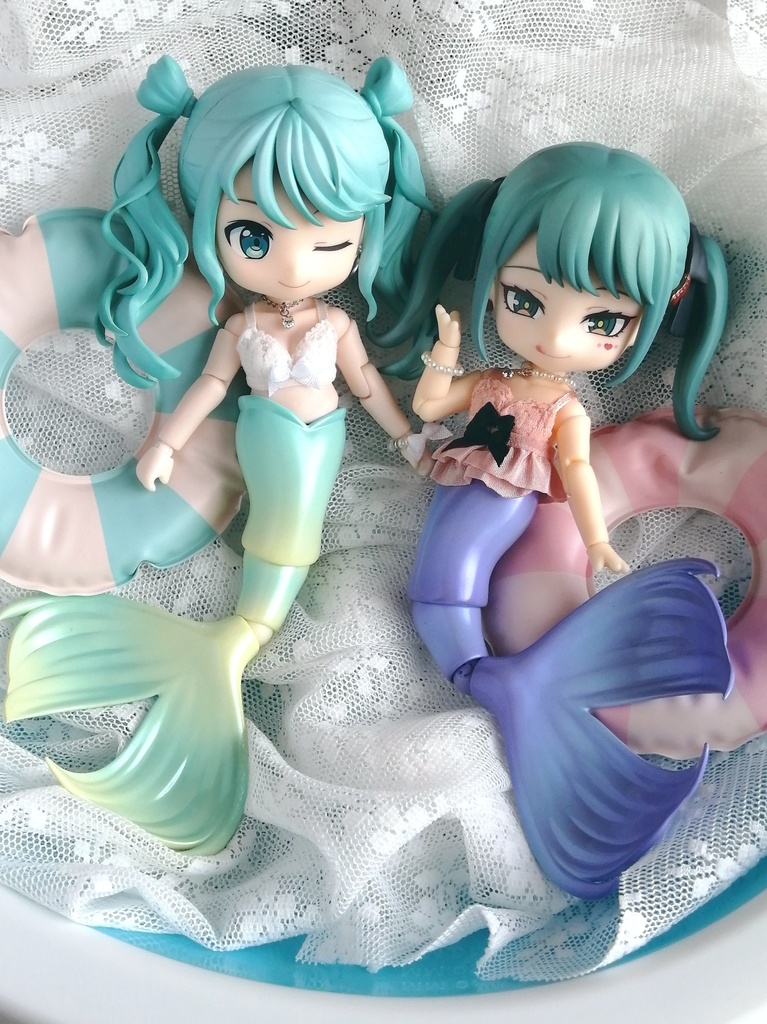 1/12size レース製 水着/下着/キャミソール3way 3点セット