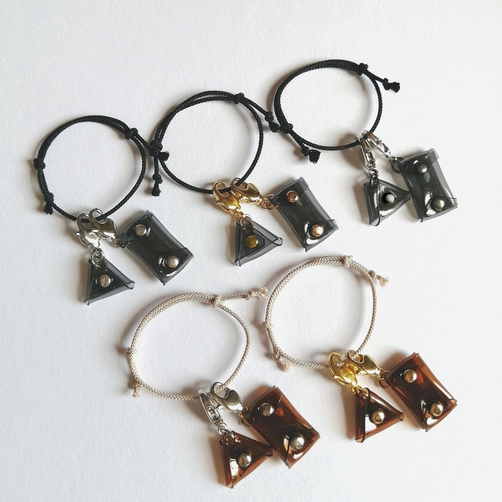 ミニチュアPVCマルチポーチ