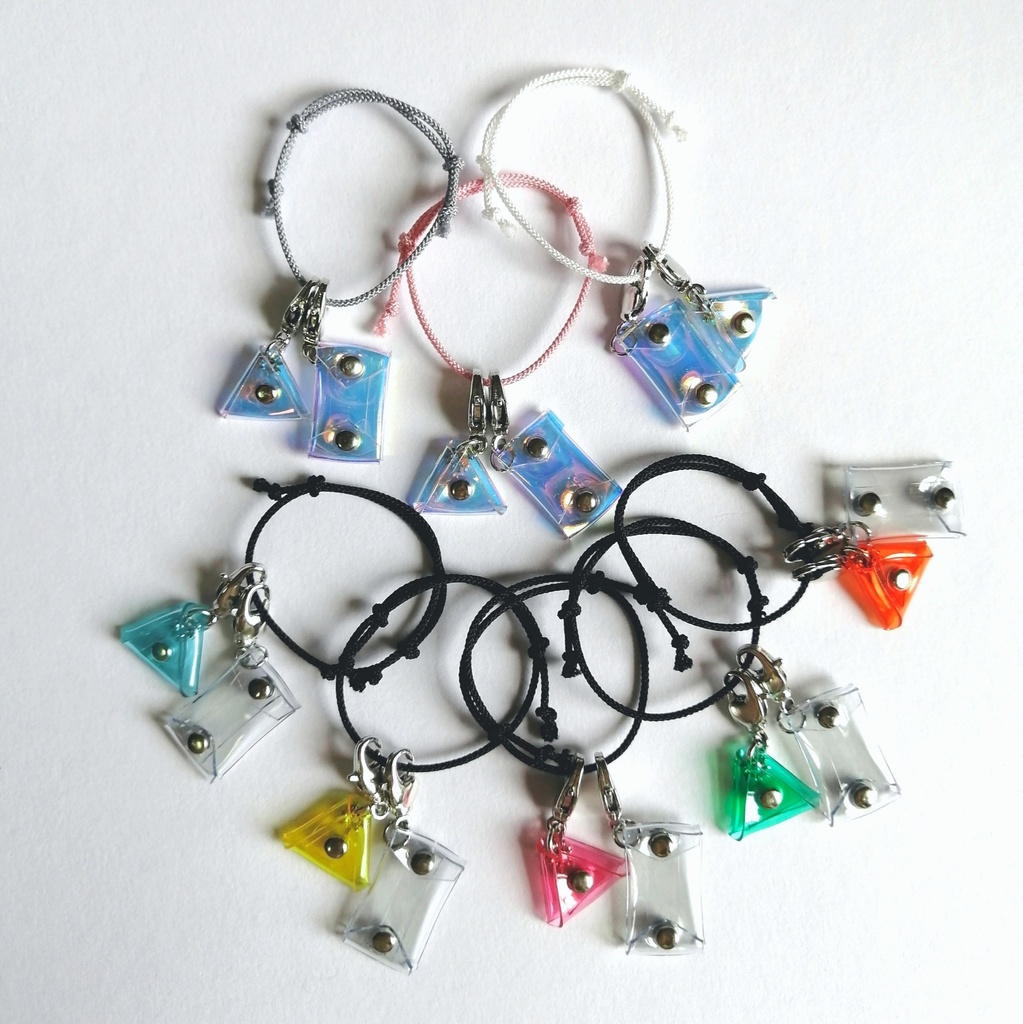 ミニチュアPVCマルチポーチ