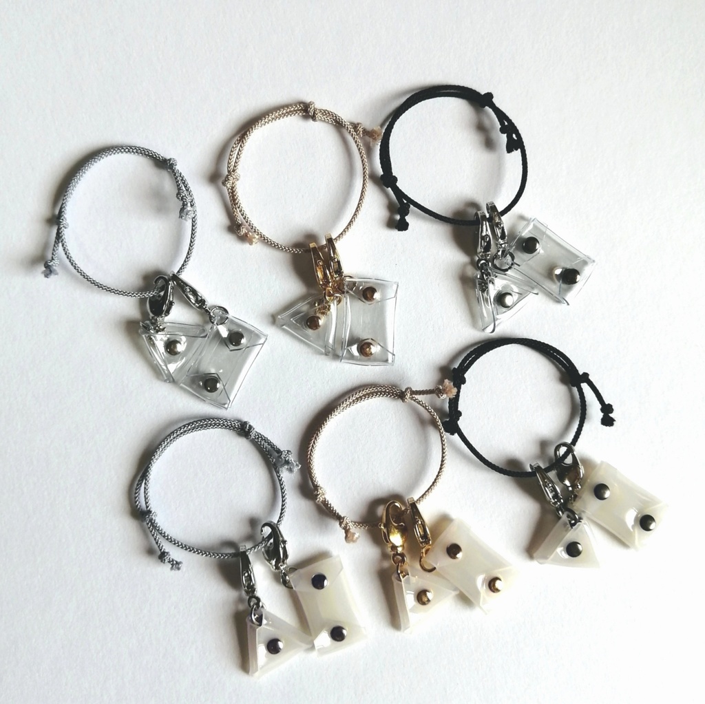 ミニチュアPVCマルチポーチ