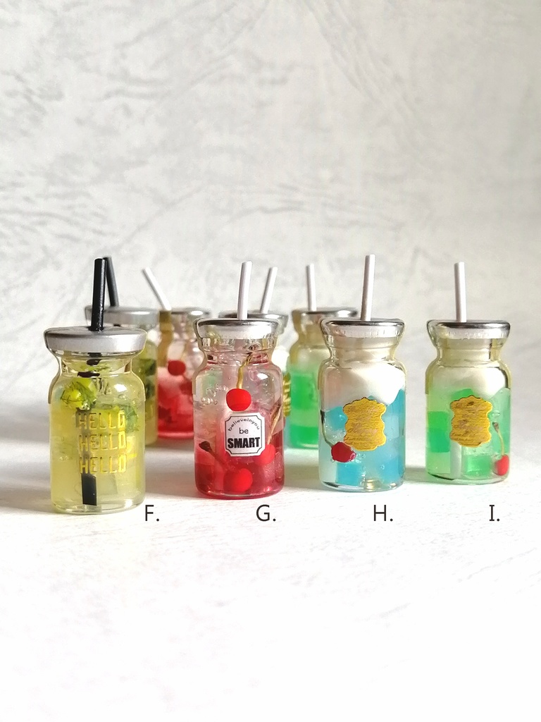 【ミニチュア】ボトルドリンク 【ドール用小物】全種再販