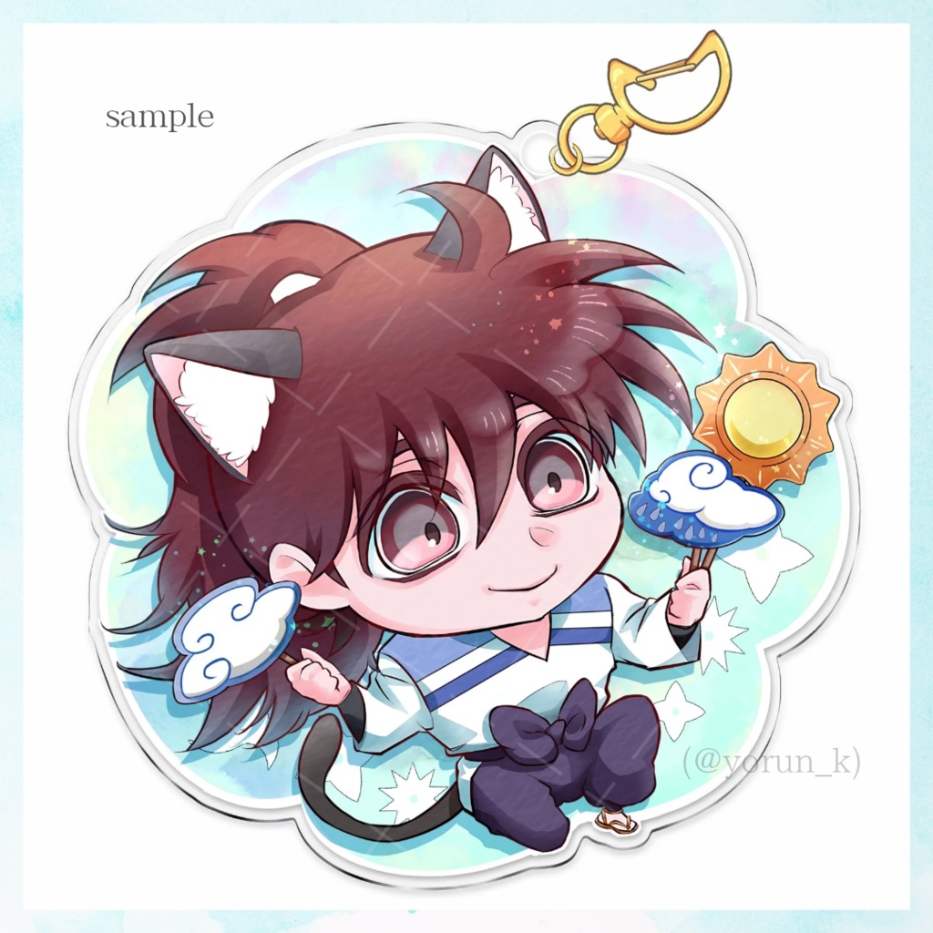 土利ちゃんアクキー