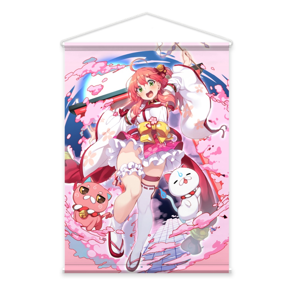 ソシャゲ風みこちタペストリー
