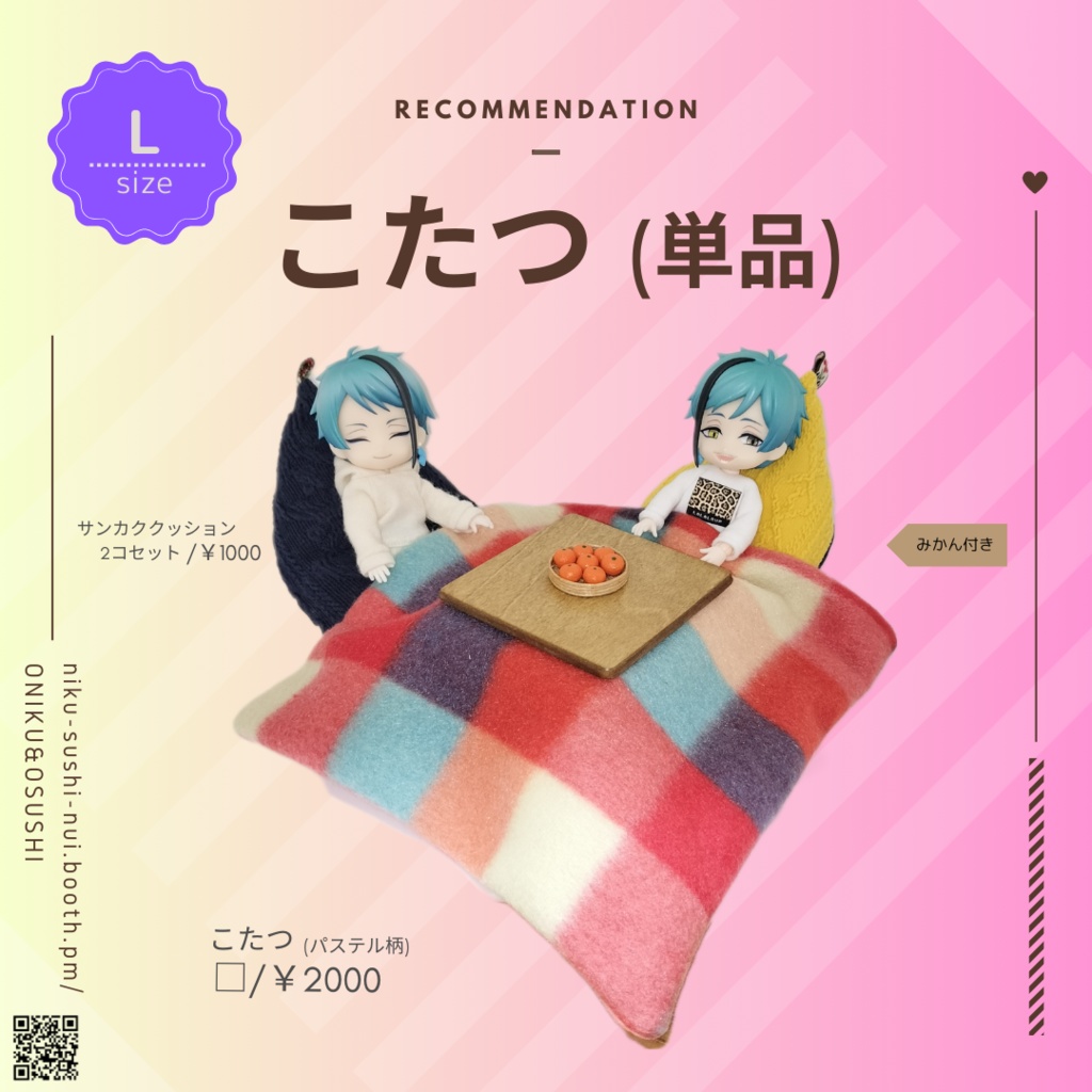 2/25(日)11時~ こたつ単品