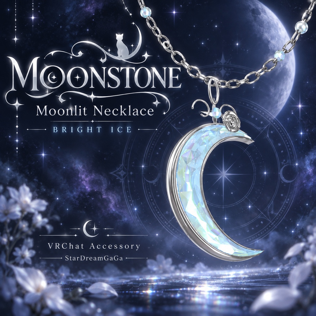 Vrchat MOONSTONE — Moonlit Necklace