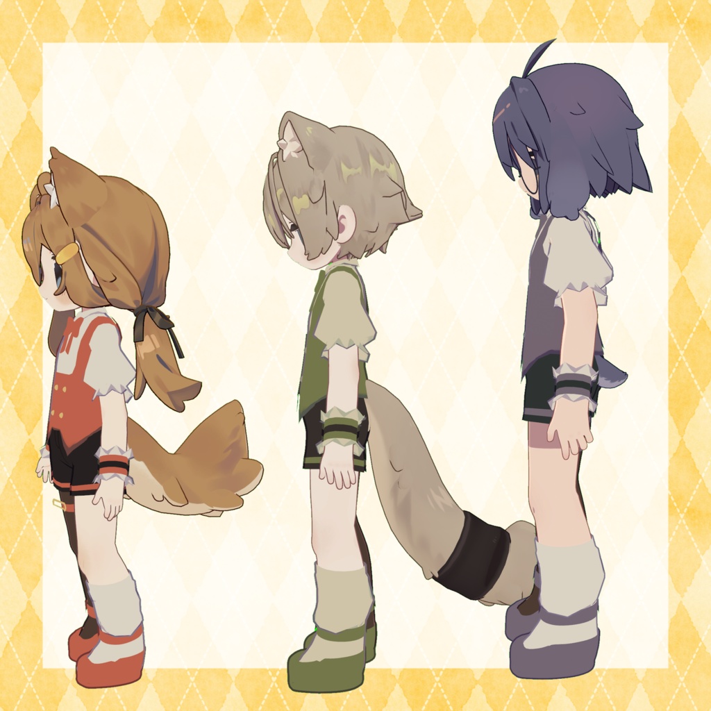 【うささき対応】【キプフェル、まめひなた対応】かわショタ