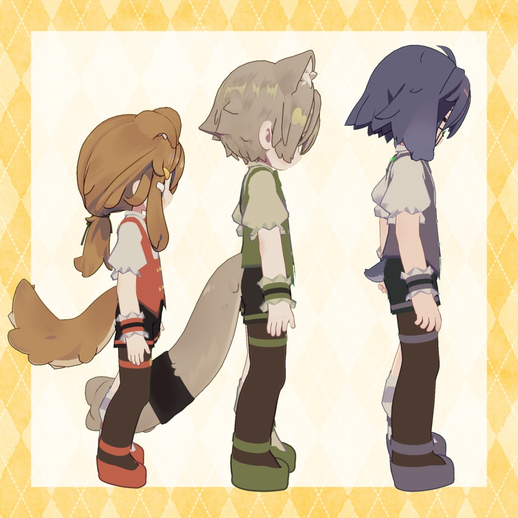 【うささき対応】【キプフェル、まめひなた対応】かわショタ