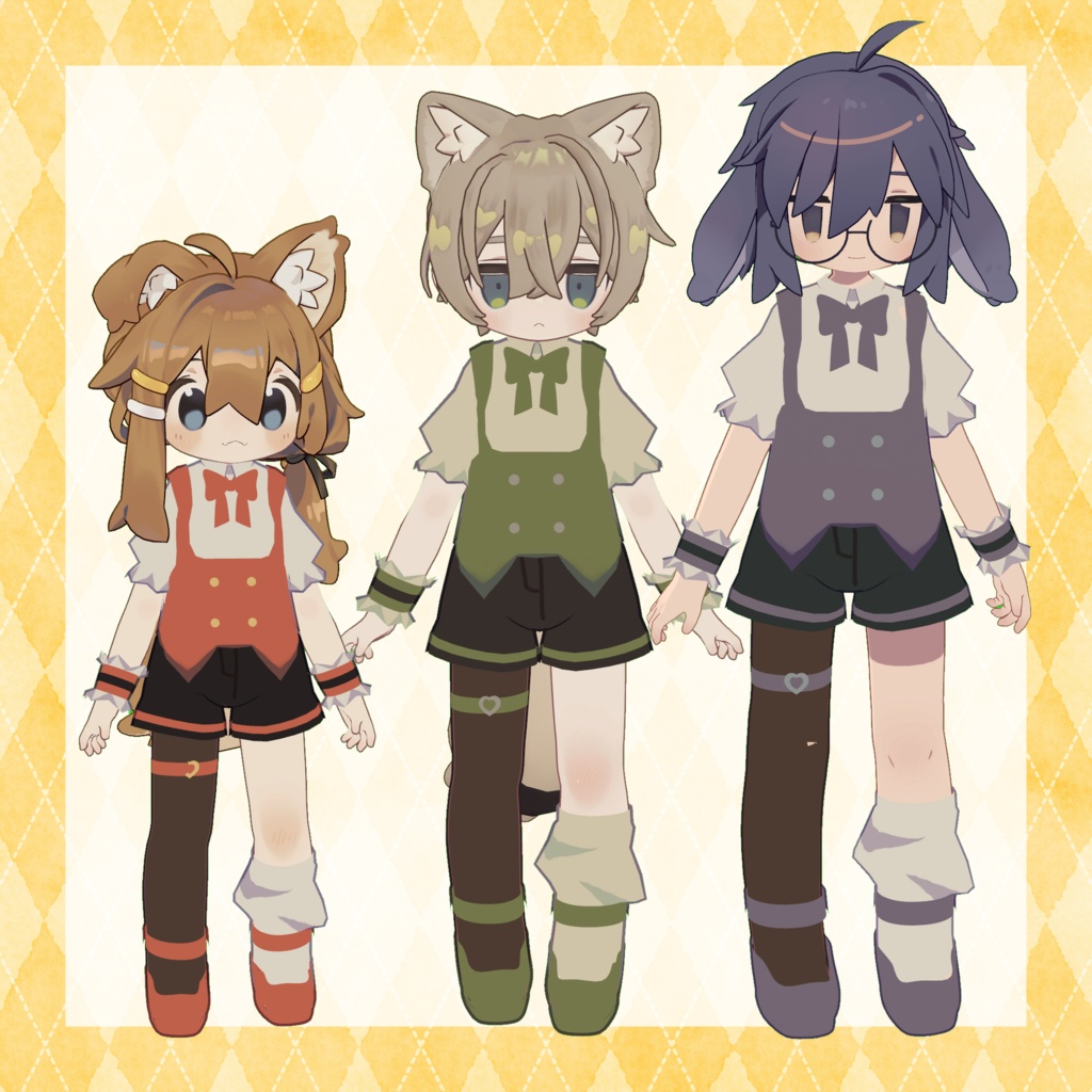 【うささき対応】【キプフェル、まめひなた対応】かわショタ