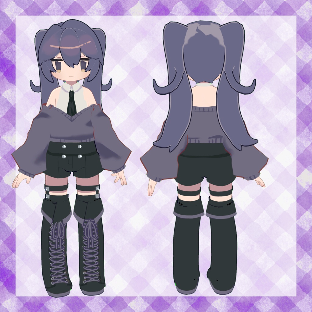 うささきツインテ【うささき対応】