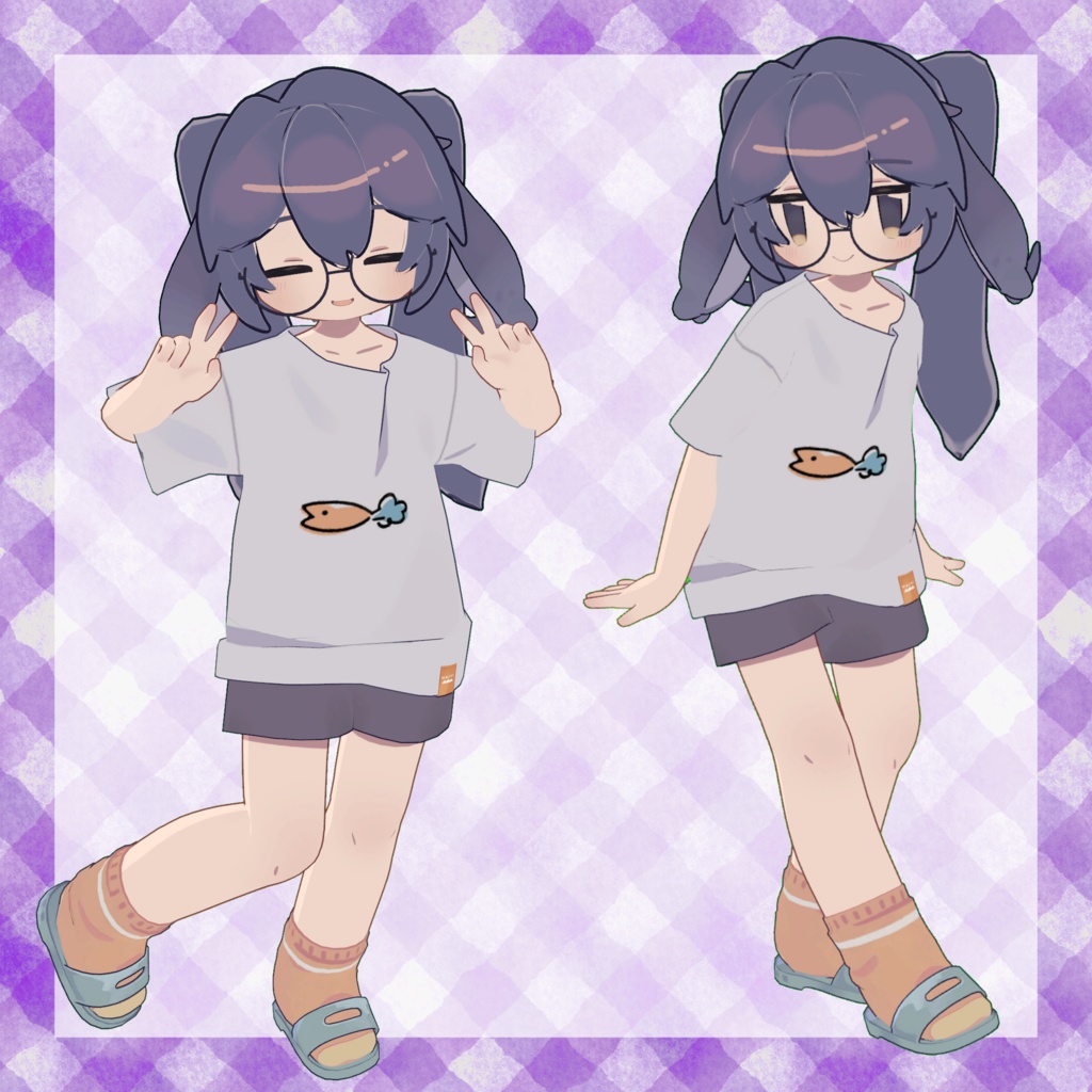 うささきツインテ【うささき対応】