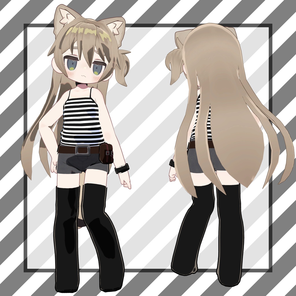 【キプフェル対応】ものくろぼーだーセット