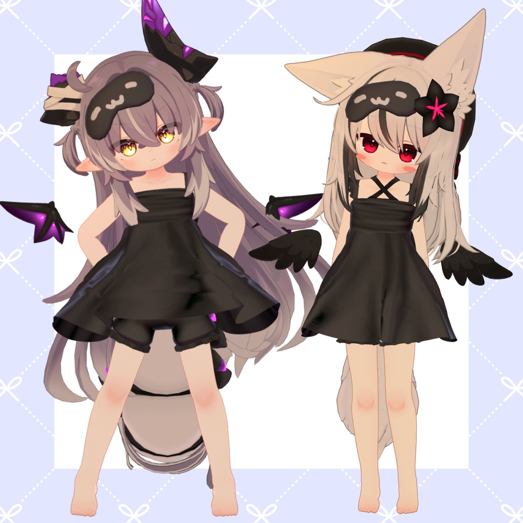 【5アバター対応】【まめふれんず対応】ちびパジャ
