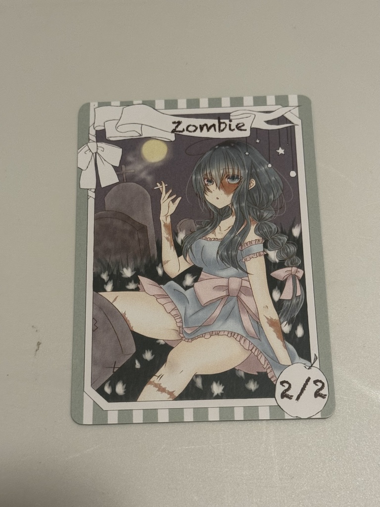 ゾンビトークン(女性)