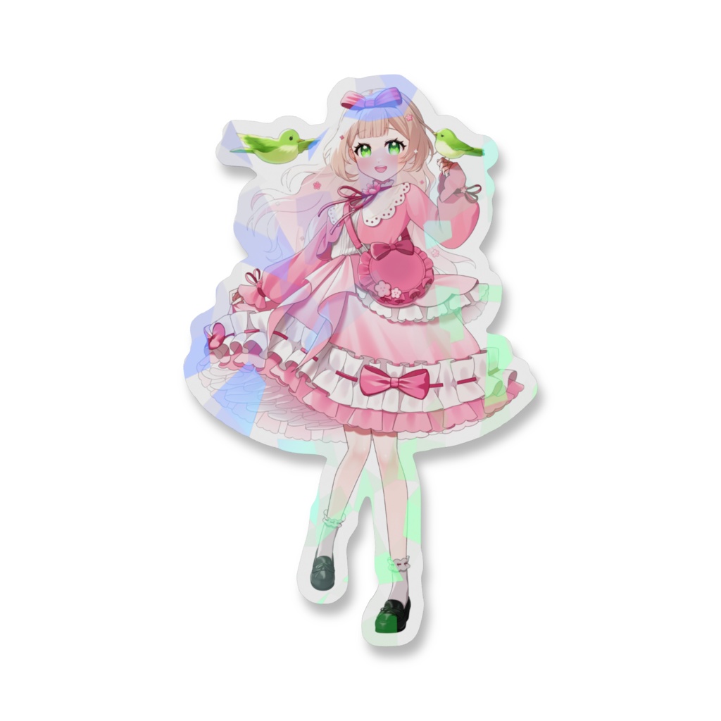 【春野るの】ホログラムスマホステッカー