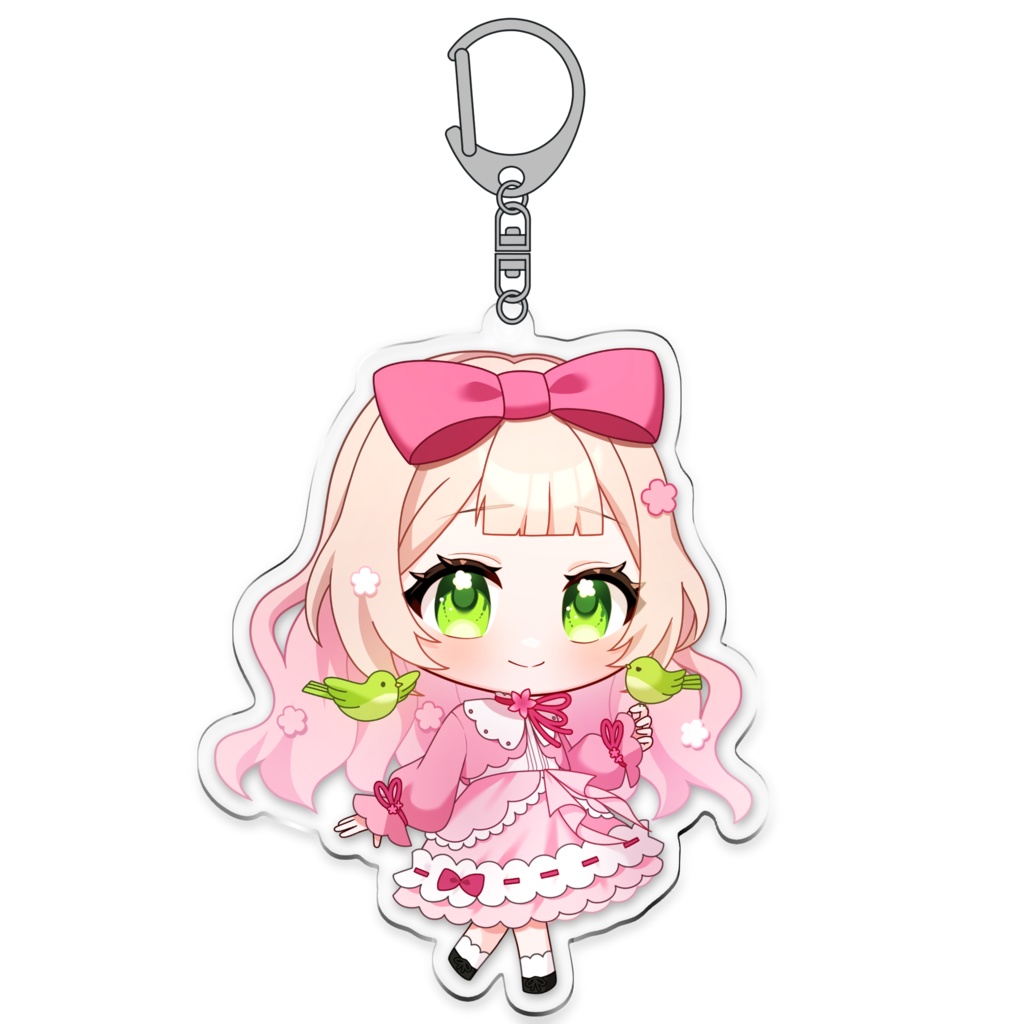 【春野るの】ミニキャラアクリルキーホルダー