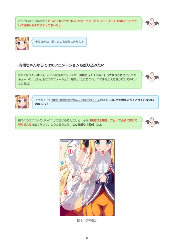 【電子版_Live2D】ハロウィン有栖ちゃんアニメーションメイキング