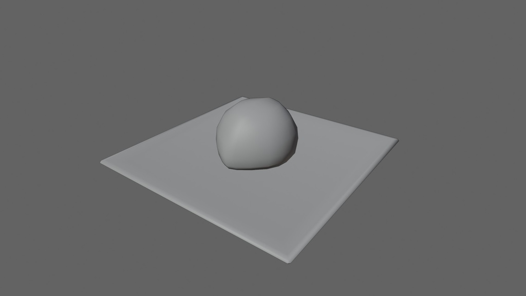 【無料3Dモデル】うぐいす餅