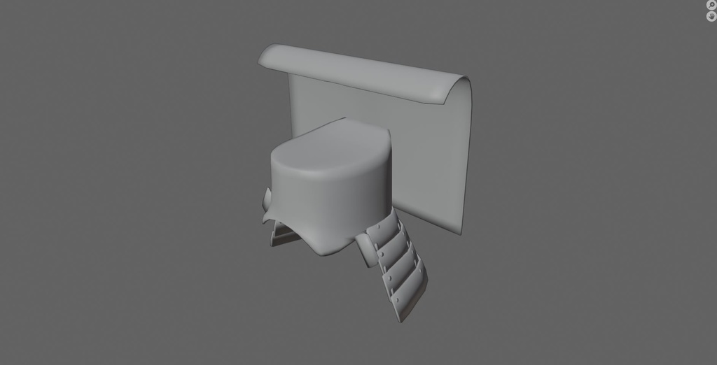 【VRC想定】兜_黒田長政モデル