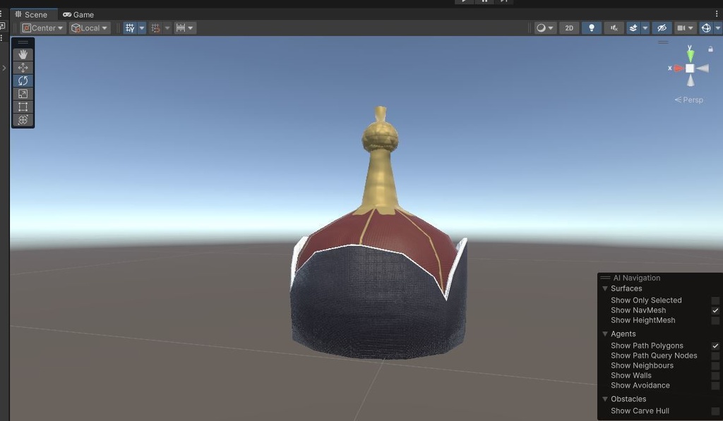 【VRC想定無料モデル】モンゴルの将軍帽 / Mongolian hut