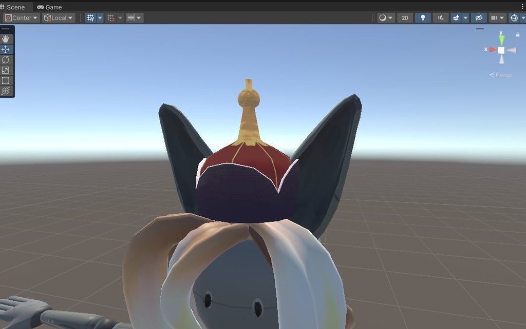 【VRC想定無料モデル】モンゴルの将軍帽 / Mongolian hut