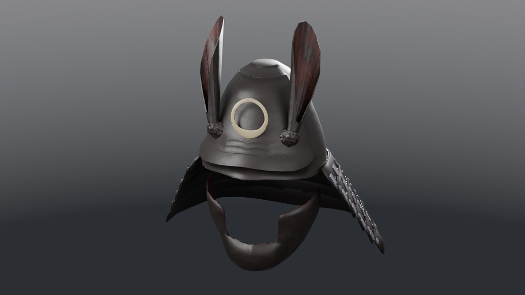 【VRC想定】変わり兜_明智秀満モデル