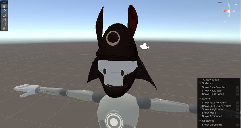 【VRC想定】変わり兜_明智秀満モデル