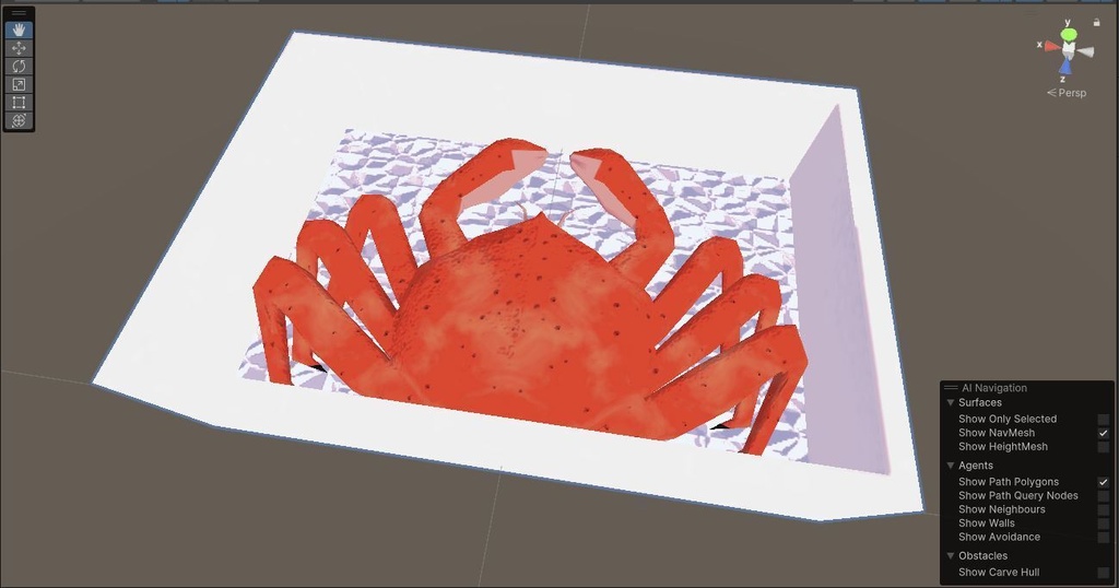 【3Dモデル】ローポリタラバガニ