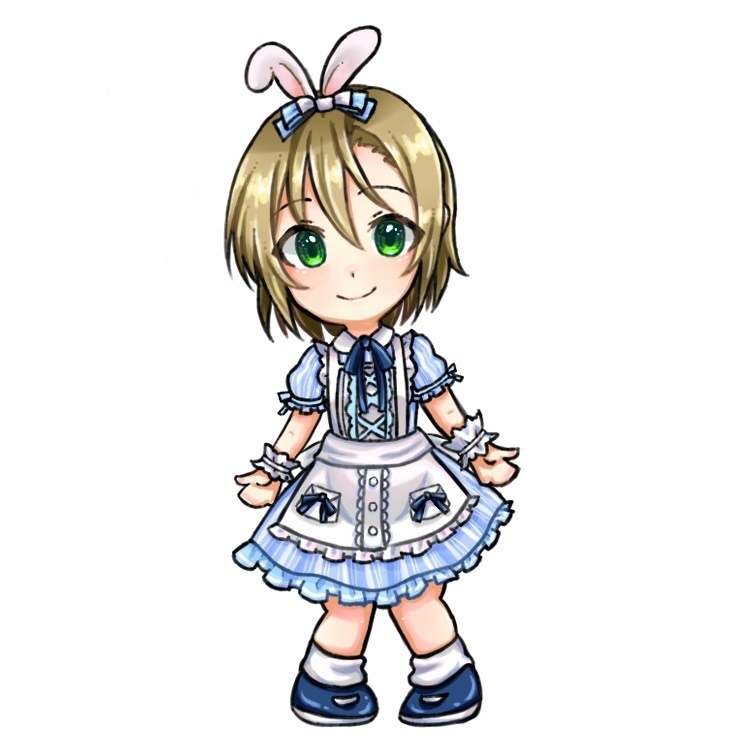 【うさ耳カチューシャ】李衣菜ちゃんアクリルスタンドキーホルダー