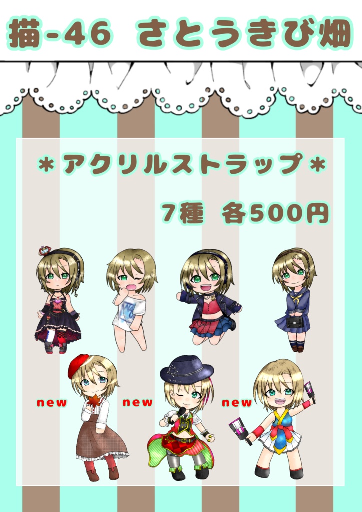 【オールナイトフィーバー】李衣菜ちゃんアクリルストラップ