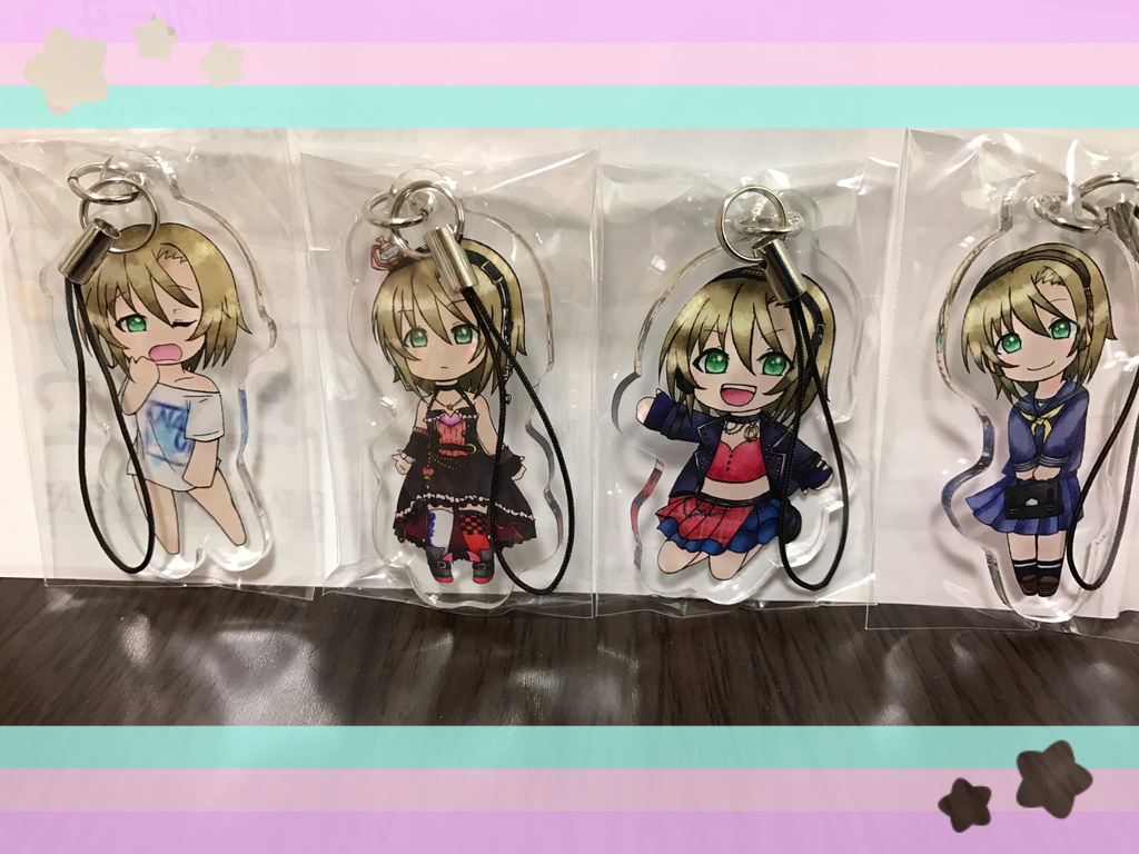 【レッドホットヒーター】李衣菜ちゃんアクリルストラップ