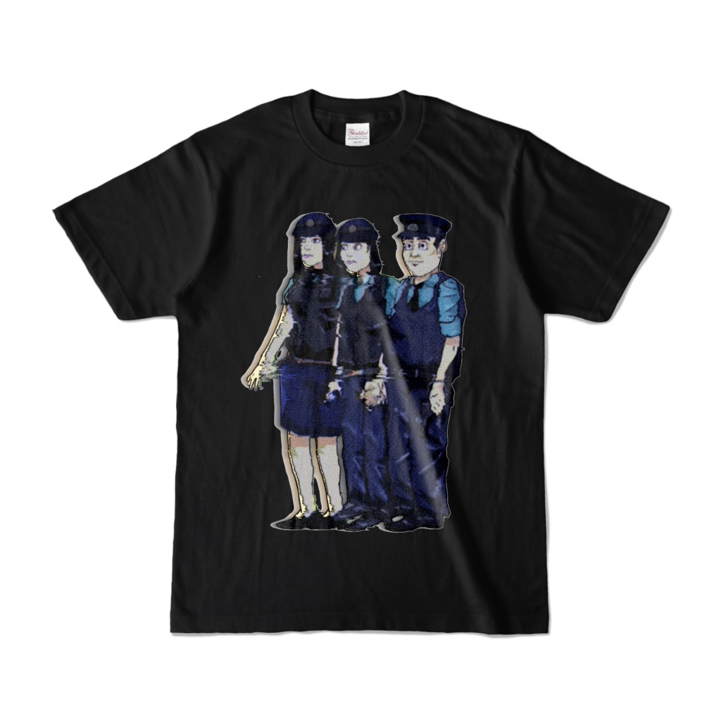 POLICE プリントTシャツ
