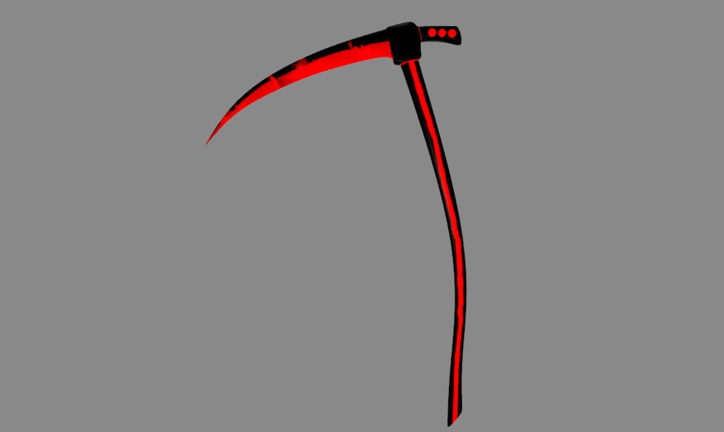 Devil Pack, Scythe, Necklace, Horns, Tail