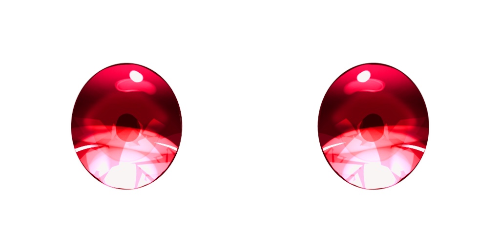 vroid red iris texture