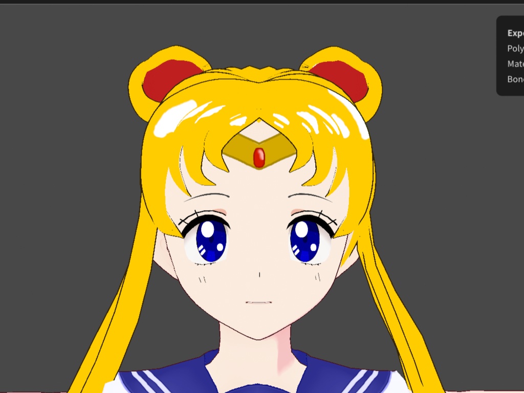 Sailor Moon Vroid model
